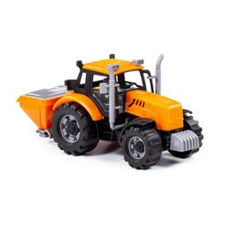 Трактор Прогресс сельскохозяйственный инерционный (оранжевый) (в коробке) - Полесье фото 6
