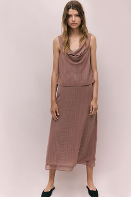 Top de gasa con strass - H&m фото 4