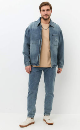 Куртка джинс F511-1253-1 l.blue
