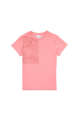 Erkek _ocuk Pembe Bisiklet Yaka Ti__rt Sepette S_rpriz _ndirim