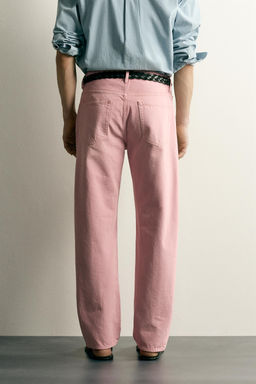 JEANS STRAIGHT FIT / Rosa claro - Zara фото 3