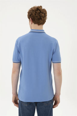 Мужская темно-синяя базовая футболка - U.s. polo assn фото 5