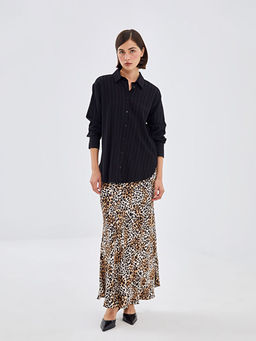 Dokulu Oversize Kad?n G?mlek