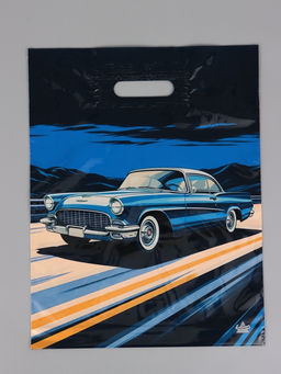 Цена за 50 шт. Пакет подарочный Верное направление  40 х 31 см 55 мкм