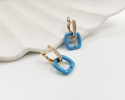 Серьги с керамикой