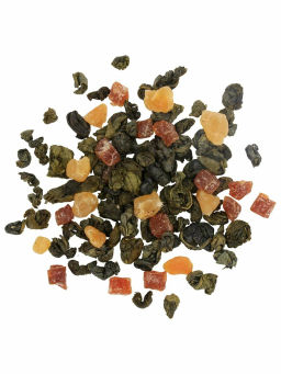 Коллекция Волшебные фрукты /Абрикос и маракуйя / (71312 ) КАРТОН черн. вес 100 г (BASILUR)