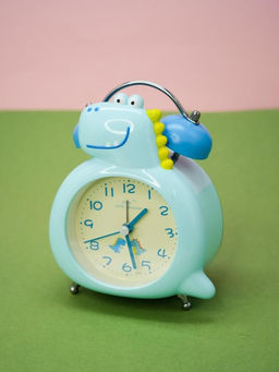 Часы-будильник Dino, blue (6,3х11,2 см)
