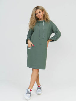 880 Платье "Хаки"