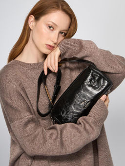 Сумка Labbra L-230509 black/croissant