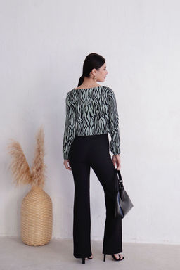 11740 Блуза без застёжки с принтом - Martichelli фото 7