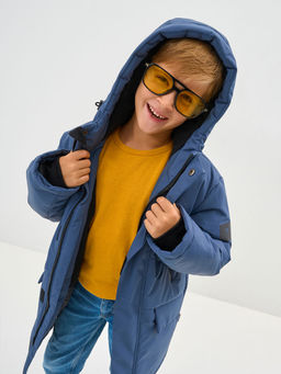 Куртка зимняя 25537-524 джинсовый