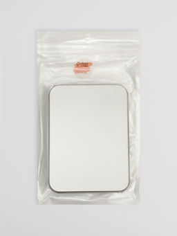 Набор маникюрный, 5 предметов, в металлическом футляре, серебристый