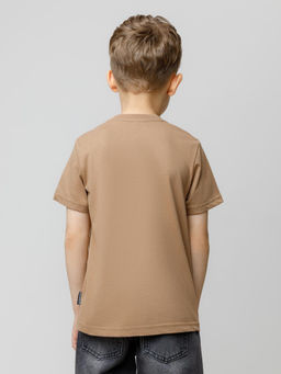 КР 302840/коричневый 1038 к584 фуфайка (футболка) для мал - Crockid фото 3