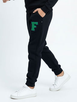 Брюки для мальчика штаны спортивные 22-7313 черный|зеленый - Mini maxi фото 4