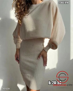 Женское платье с кофтой