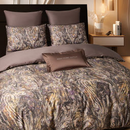 Комплект постельного белья Сатин Премиум на резинке CPAR051 180*200*30;160*200*30;140*200*30 Евро 4 Наволочки