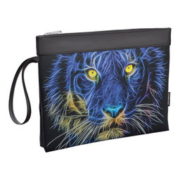 Цена за 4 шт. Косметичка ErichKrause StreetLine 300х250мм Night Lion