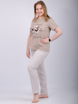 Пижама "Вивианна 2" брюки, трикотаж