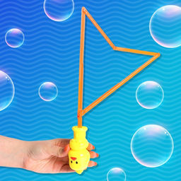 Цена за 24 шт. Гигантские мыльные пузыри, колба 36 см - Funny toys фото 4