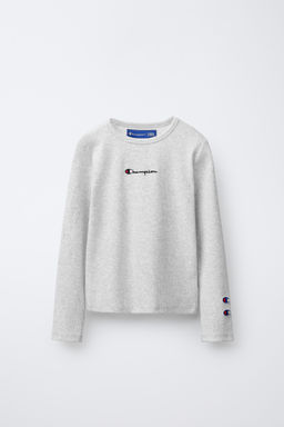 CHAMPION ® X ZARA TEXT RIBBED T-SHIRT