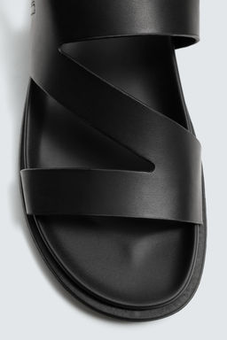 SANDALIA TIRAS / Negro - Zara фото 6