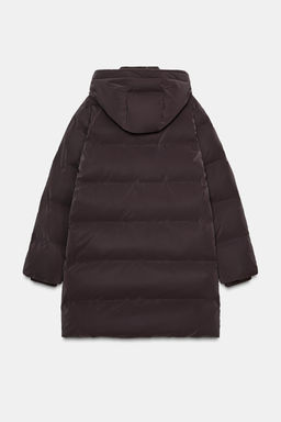 WINDPROOF RUBBERISED FABRIC MID-LENGTH ANORAK - Zara фото 6