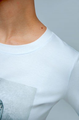 Арт. 3751 Футболка женская 42-50 (5 шт) Цвет:белый - Калинка фото 4