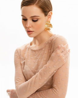 Лонгслив из сетки 458.9 - Elena sorti фото 3