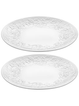 Набор тарелок 2 пр. 26*26*2,5 см Цветущая сакура, фарфор - Elan gallery фото 4