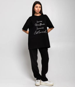 Футболка #КТ705 (4), чёрный