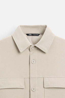 QUILTED OVERSHIRT - Zara фото 8