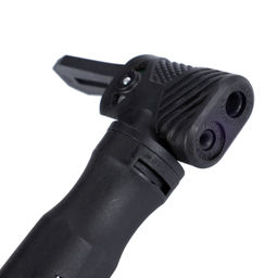 Велонасос COMIRON DIRK 1, алюминиевый цилиндр, пластиковая ручка, телескопическая головка на шланге, Presta-Schrader-Dunlop, 8,3 бар. /уп 100 - Галеонтрейд фото 16