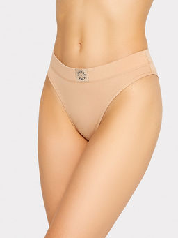 Цена за 2 штуки! Трусы женские слипы бежевые - Mark formelle фото 2