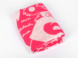 Одеяло п/шерсть 30% 100*140 "Жаккард" пл 420 цв розовый