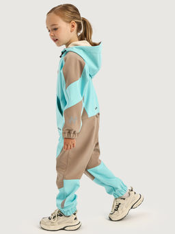 Комбинезон 8л15026 небесный/кофе