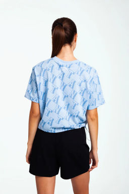 Футболка Хлопок Синий - Anta фото 4