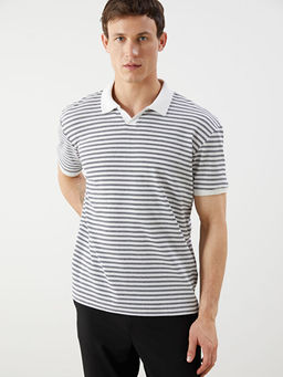 Polo Yaka ?izgili Erkek Ti??rt