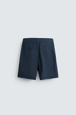 WASHED COTTON BERMUDA SHORTS - Zara фото 48