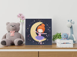 Кристальная (алмазная) мозаика ФРЕЯ ALBP-295 постер Лунная девочка 30 х 30 см