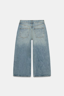 JEANS ZW COLLECTION CULOTTE TIRO MEDIO / Azul claro - Zara фото 5