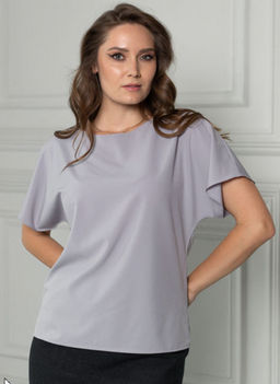 универсальная блуза свободного кроя, вискоза