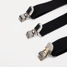 Подтяжки детские, ширина 2.5 см, цвет чёрный - Simaland фото 5