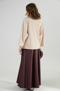 Юбка NIKVA н813-21 бордо