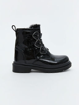 Fermuarl? Rugan K?z ?ocuk Bot