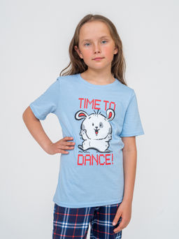 775/3Д Пижама детская "Голубой"