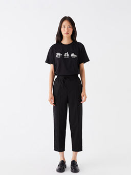 Beli Lastikli Kad?n Pantolon