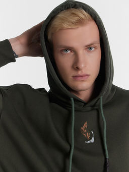 ХУДИ МУЖСКОЕ т.хаки +печать 121878 - Mark formelle фото 5