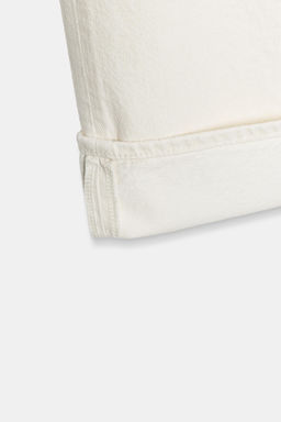 JEANS ZW COLLECTION BAGGY TIRO BAJO / Crudo - Zara фото 8