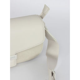 Сумка женская искусственная кожа DJ-СМ 7382-COCONUT CREAM, 1отд, плечевой ремень, кремовый SALE 263908 - Adelia фото 4