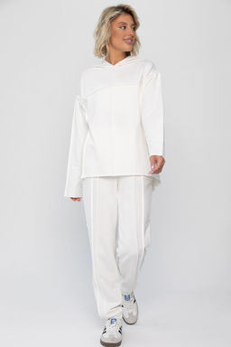 Костюм хлопковый Эко-стиль (белый) К14287-4М - Lt collection фото 5